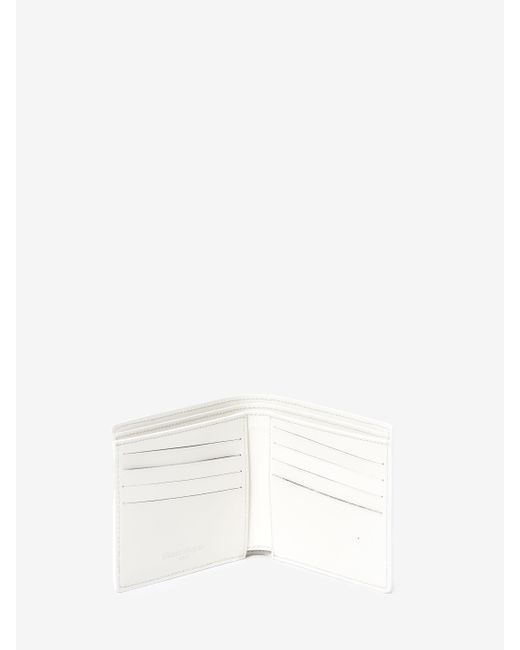 Portafogli bi-fold di Maison Margiela in White da Uomo