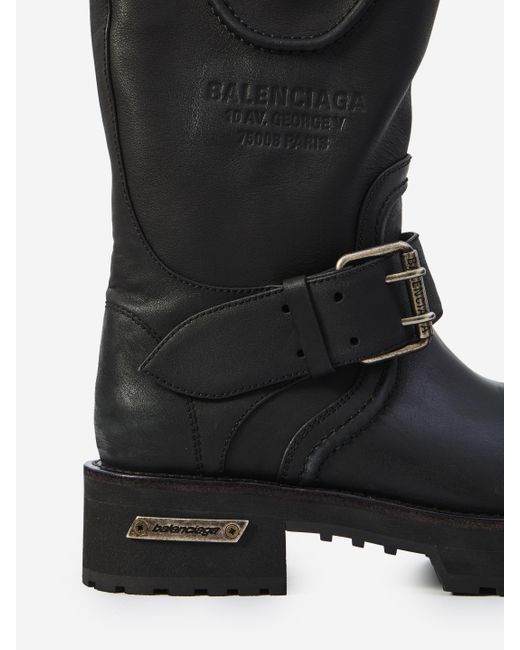 Balenciaga Black Venom Boots for men