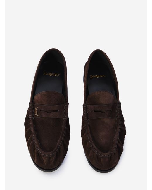 Saint Laurent White Le Loafer for men