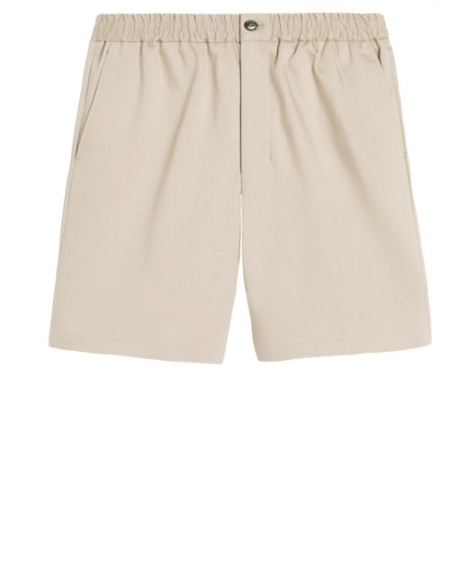 AMI Natural Cotton Bermuda Shorts for men