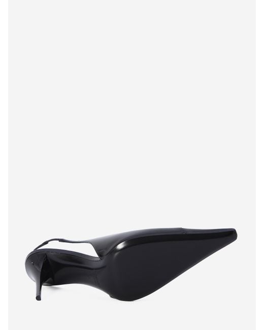 Saint Laurent Black Low Shoes