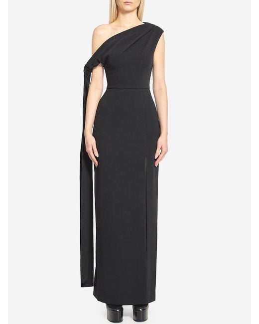 Solace London Black Irina Maxi Dress