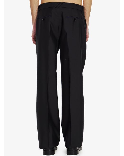 Burberry Black Tailored Trousers for men