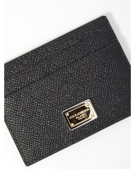 Dolce & Gabbana White Leather Cardholder