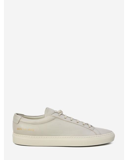 Common Projects White Achilles Premium Sneakers for men
