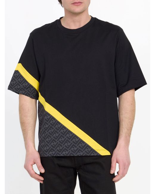T-shirt Cotton Black | Fendi