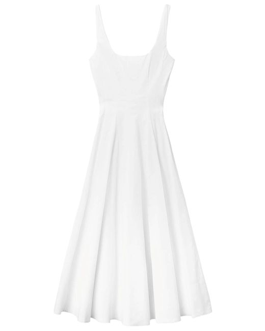 Staud White Wells Dress