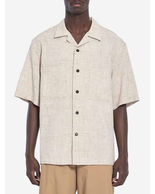 Camicia Solana Gresto di Barena in Natural da Uomo