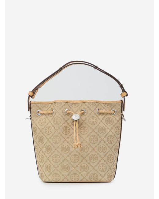 Tory Burch Multicolor T Monogram Bucket Bag