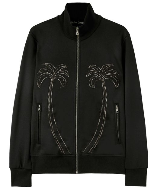 Palm Angels Milano Track Jacket in Black for Men