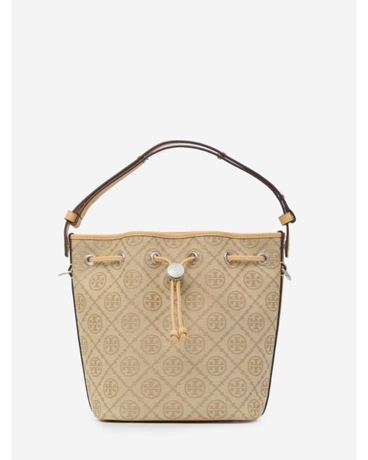 Tory Burch Multicolor T Monogram Bucket Bag
