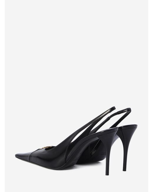 Saint Laurent Black Low Shoes