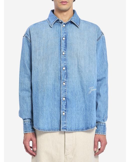 Jacquemus Blue De Nimes Simon Denim Shirt for men