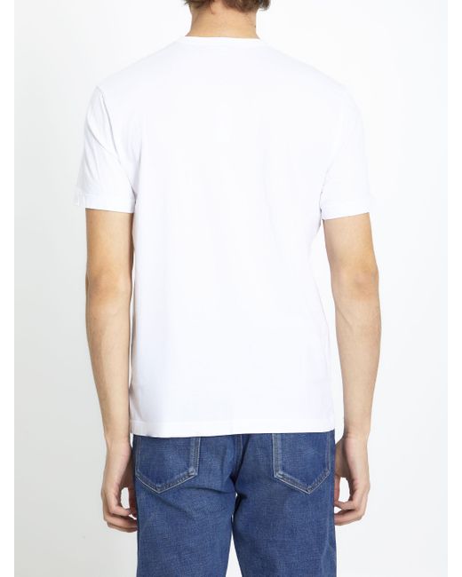 James Perse White Cotton Tshirt for men