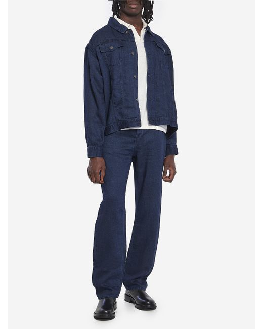 The Row Blue Seb Jacket for men