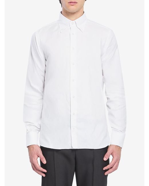 Borriello White Camicia Vomero for men