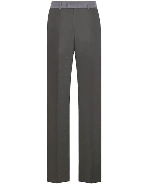 Dior Gray Technical Canvas Pants for men
