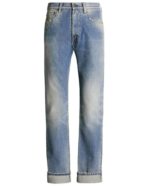 Maison Margiela Distressed Jeans in Blue for Men | Lyst Canada
