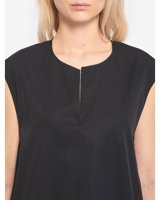 The Row Black Owen Top