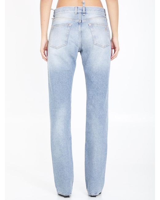 The Attico Blue Denim Jeans