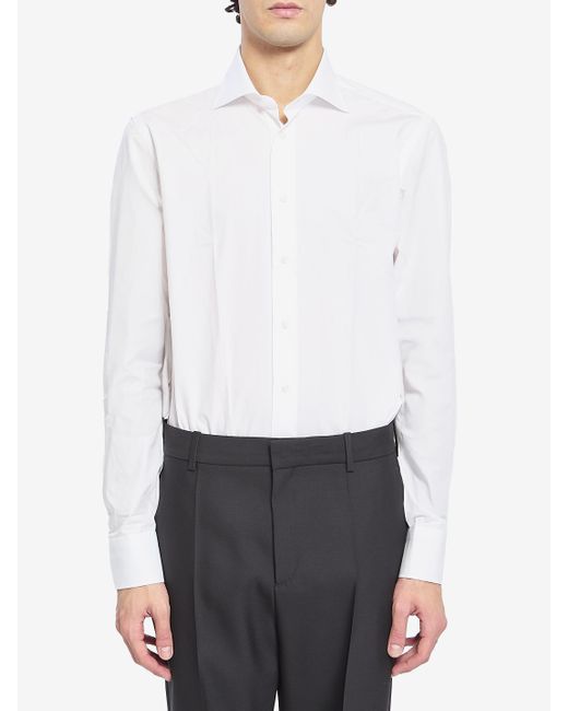 Borriello White Marechiaro Cotton Shirt for men