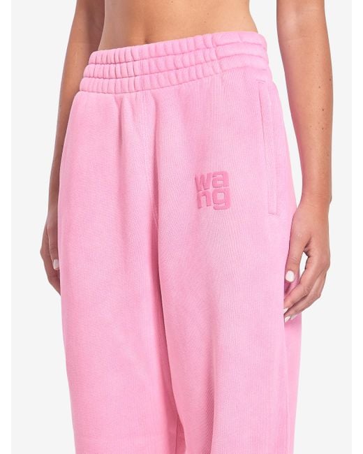 Alexander Wang Pink Essential Terry Classic
