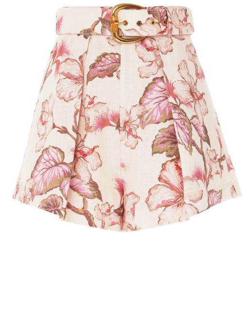 Shorts Matchmaker Tuck di Zimmermann in Pink