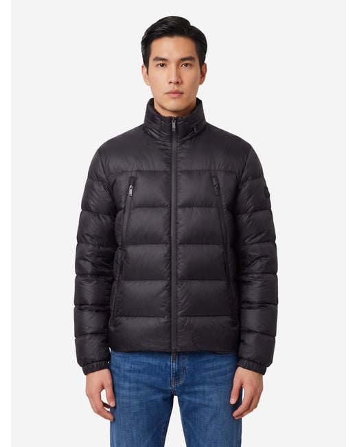 Moncler Blue Delalven Short Down Jacket for men