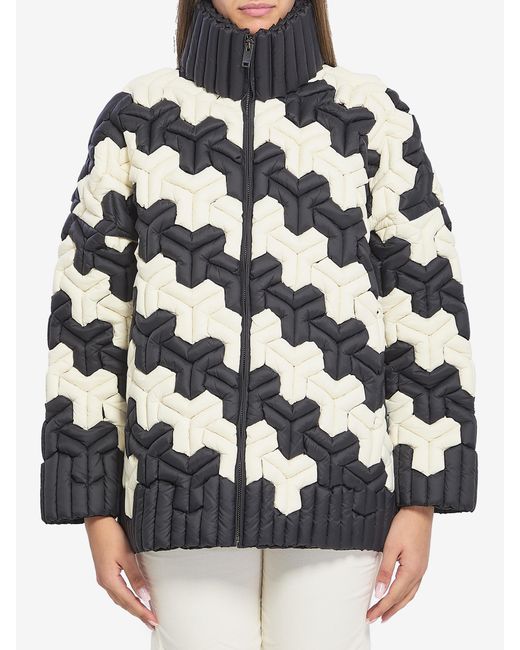 RAXXY Black And Puffer Jacket