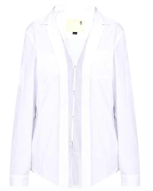 Camicia Foldout di R13 in White