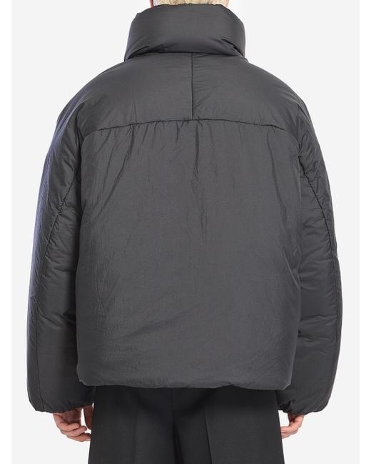 Jacquemus Gray La Doudoune Puffer Jacket for men