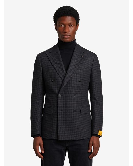 Tagliatore Black New York Singlebreasted Jacket for men