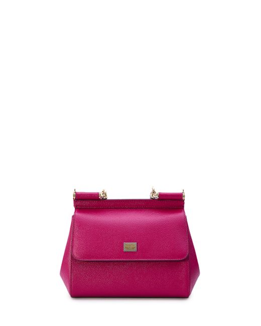 Dolce & Gabbana Purple Small Sicily Bag