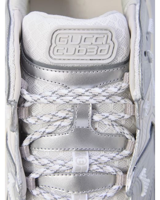 Sneakers Cub3D di Gucci in White da Uomo
