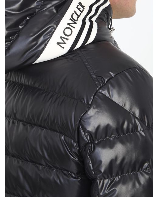 Moncler Black Cornour Short Down Jacket for men