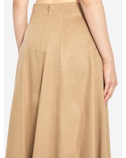 Max Mara Natural Flared Skirt