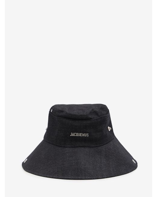 Cappello Da Pescatore De Nimes di Jacquemus in Black