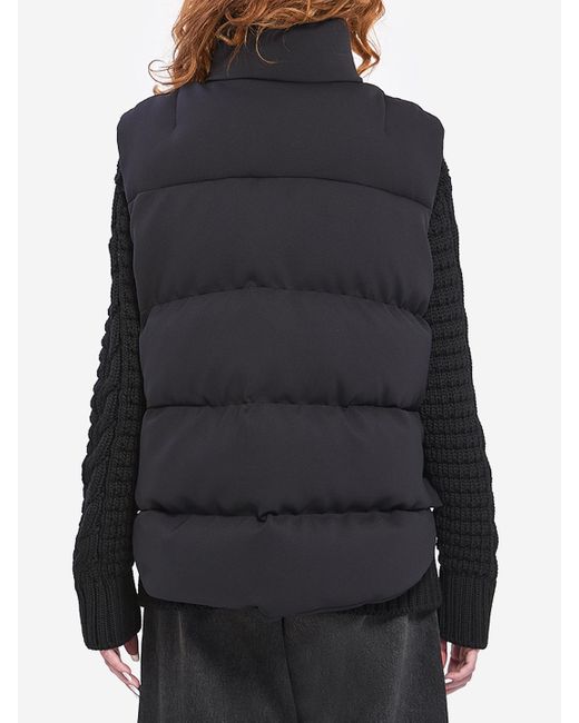 Gilet Otis Ee72 di Moncler x Edward Enninful in Black