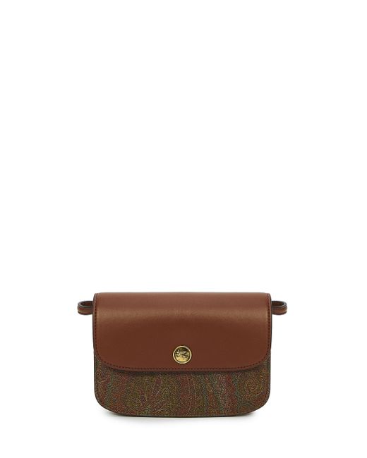 Etro Brown Small Essential Bag