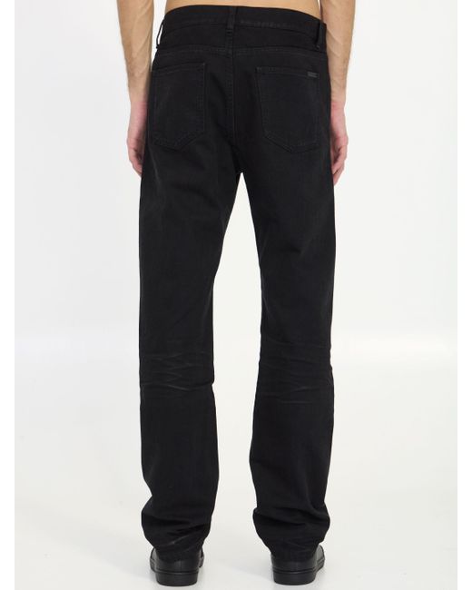 Jeans di Saint Laurent in Black da Uomo