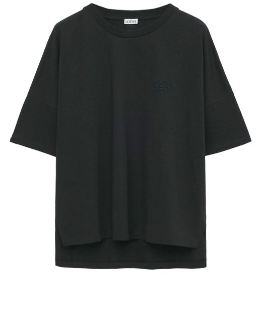 Loewe Black Cotton T-shirt