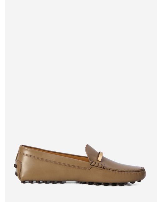 Tod's Natural Gommino Moccasins