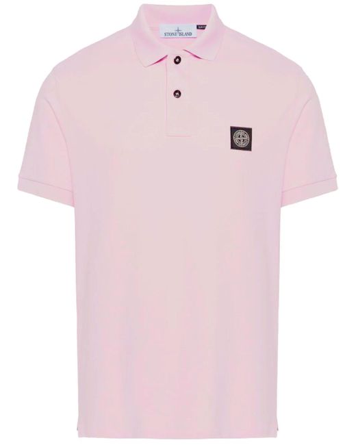 Stone Island Pink T-shirts And Polos for men