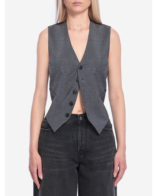 Alexander Wang Gray Wool Vest
