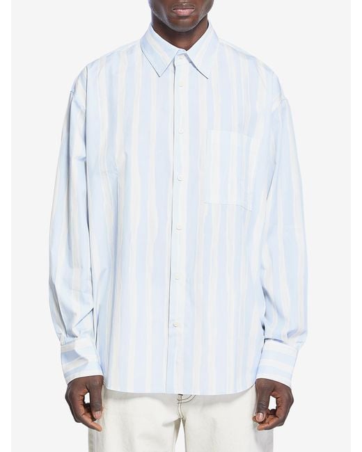 Jacquemus White Camargue Shirt for men