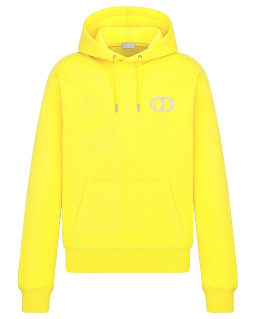 Dior Yellow Cd Icon Hoodie for men