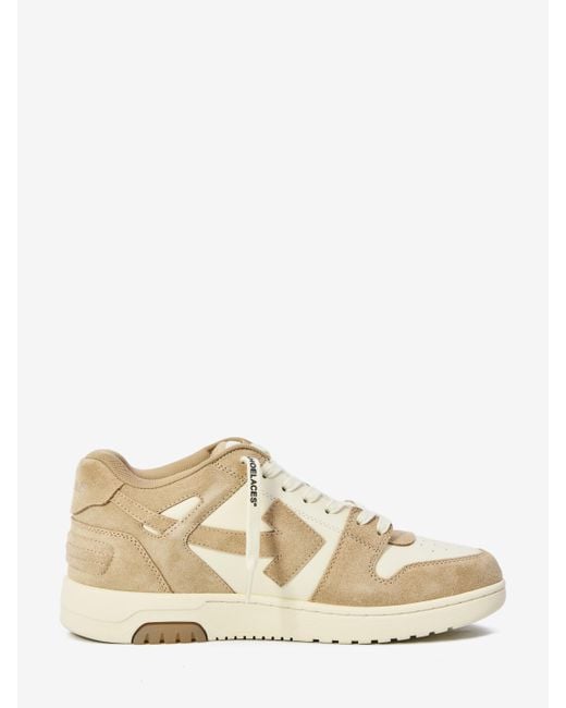 Off-White c/o Virgil Abloh Natural Out Of Office Sneakers for men