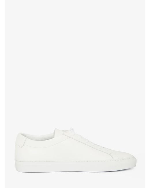 Common Projects White Original Achilles Low Sneakers for men