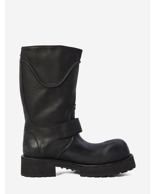 Balenciaga Black Venom Boots for men