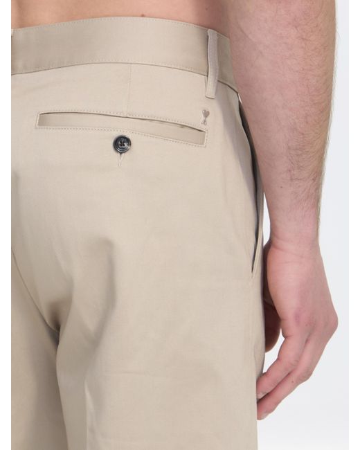 AMI Natural Chino Pants for men